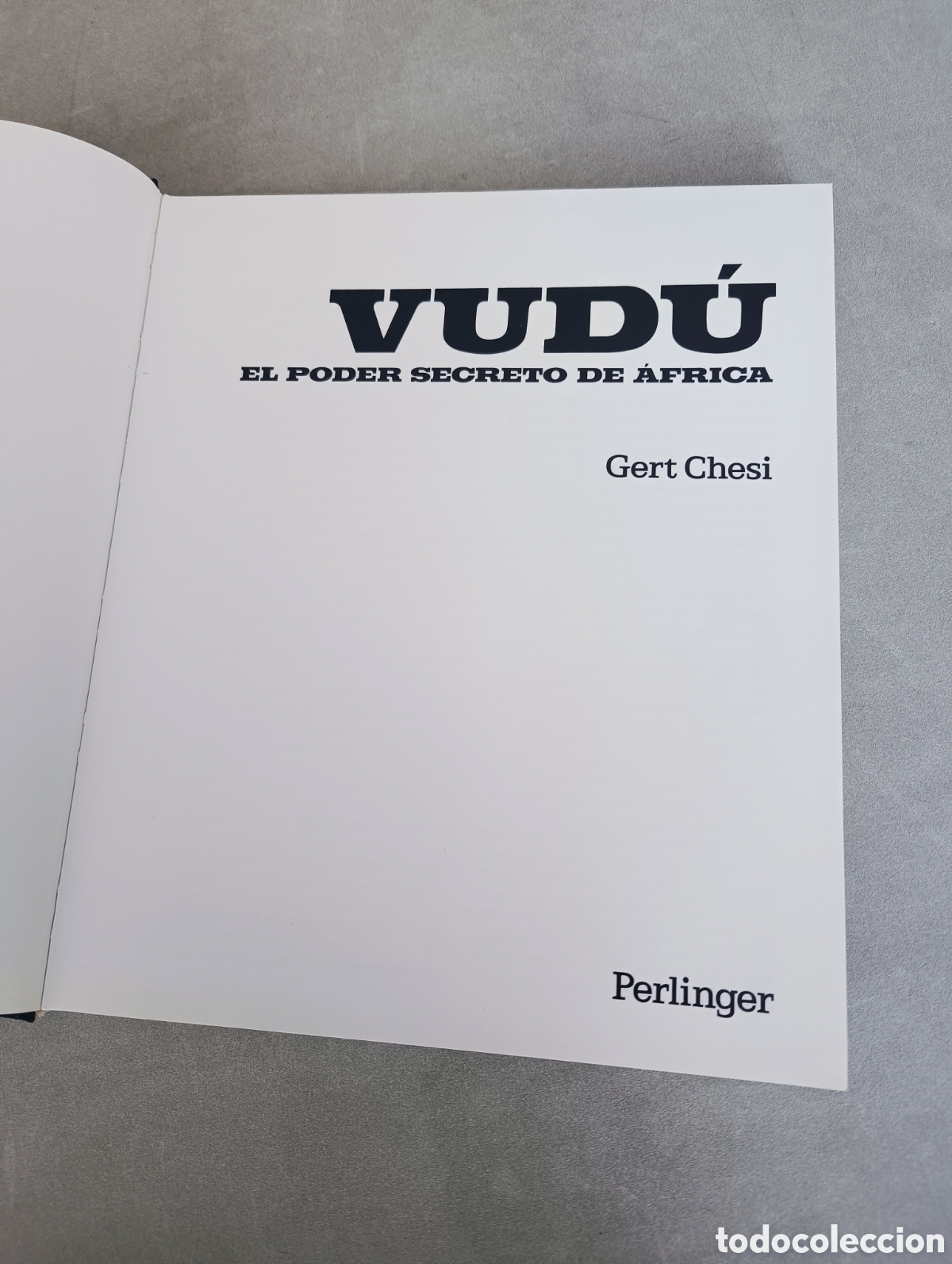Libros de segunda mano: VUD&Uacute;, EL PODER SECRETO DE &Aacute;FRICA, GERT CHESI. PERLINGER. - Foto 3