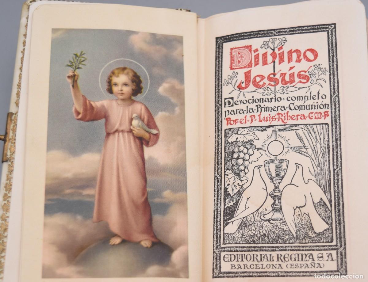 Libros de segunda mano: Libro devocionario de primera comuni&oacute;n 1955 - Foto 4