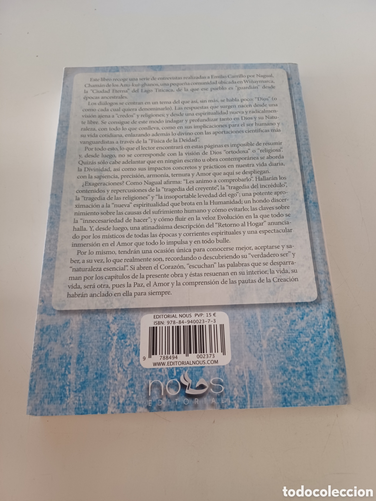Libros de segunda mano: Dios Emilio Carrillo 2013 tercera edici&oacute;n - Foto 3