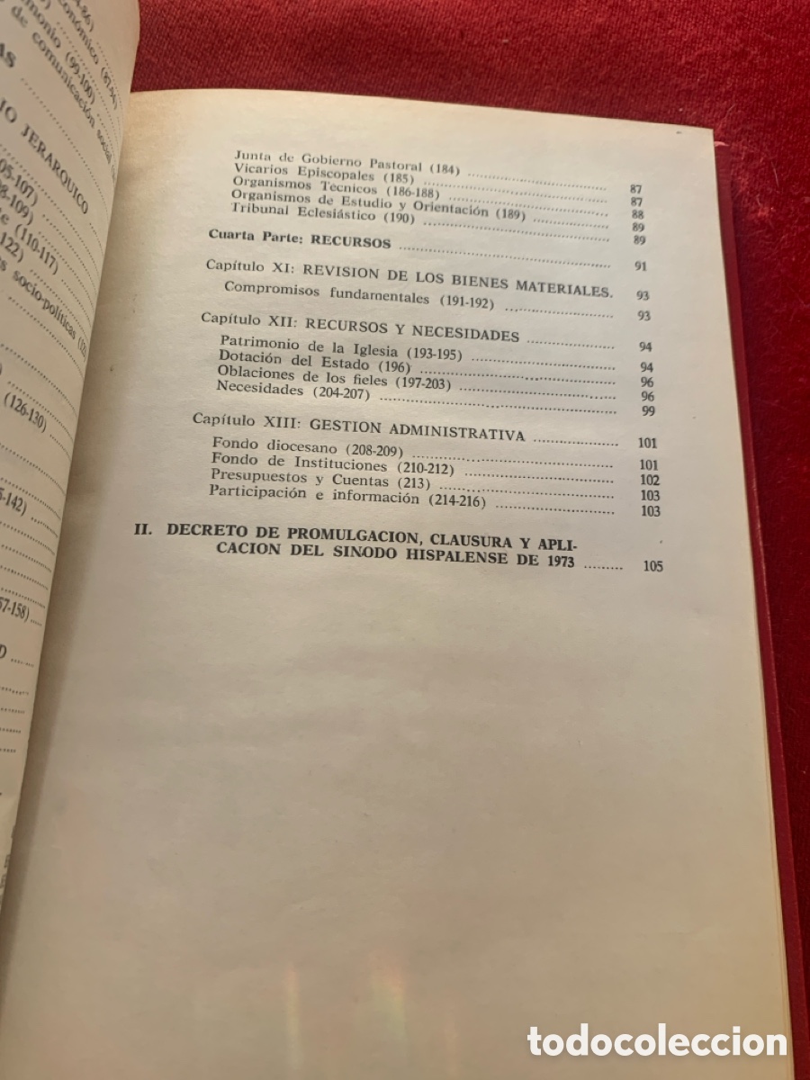 Libros de segunda mano: S&iacute;nodo Hispalense de 1973. - Foto 7
