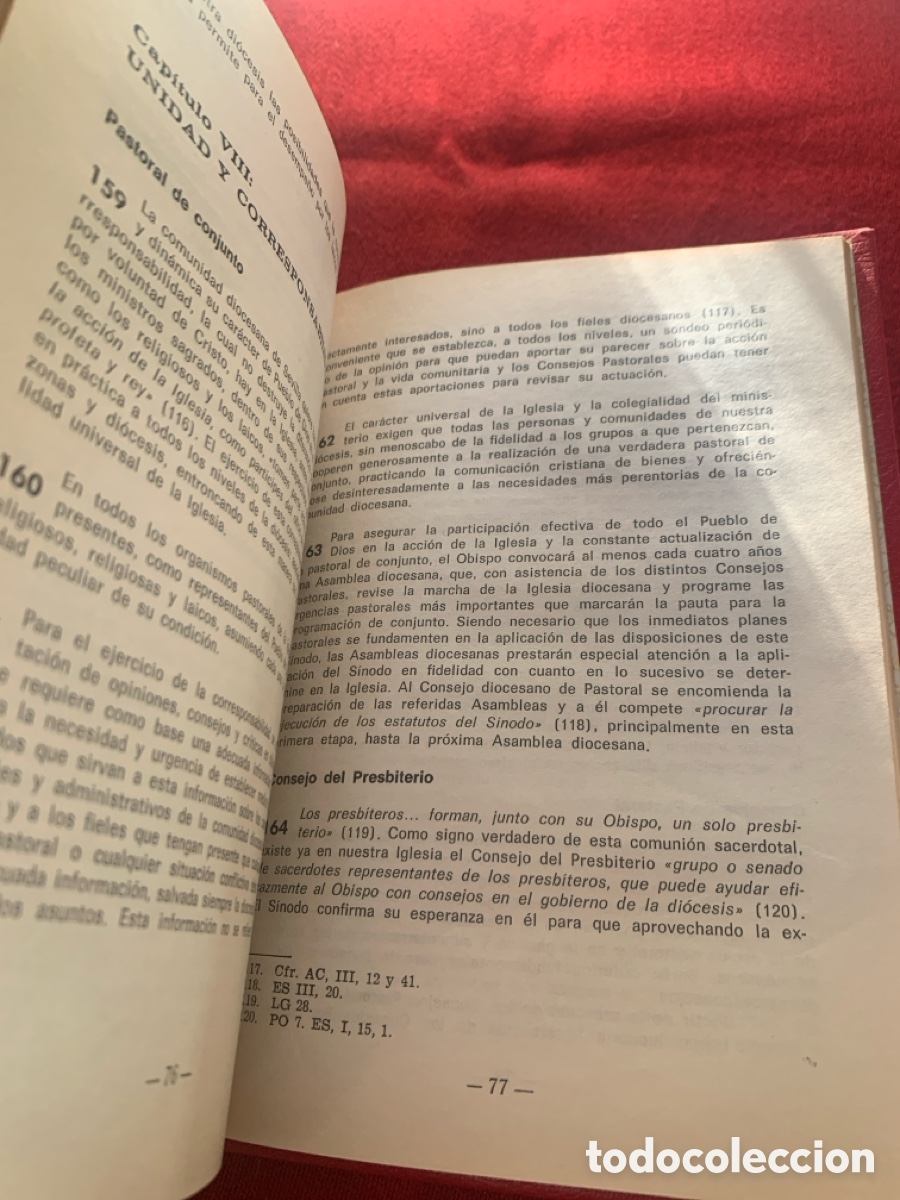 Libros de segunda mano: S&iacute;nodo Hispalense de 1973. - Foto 8