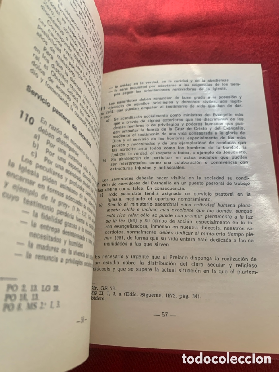 Libros de segunda mano: S&iacute;nodo Hispalense de 1973. - Foto 9