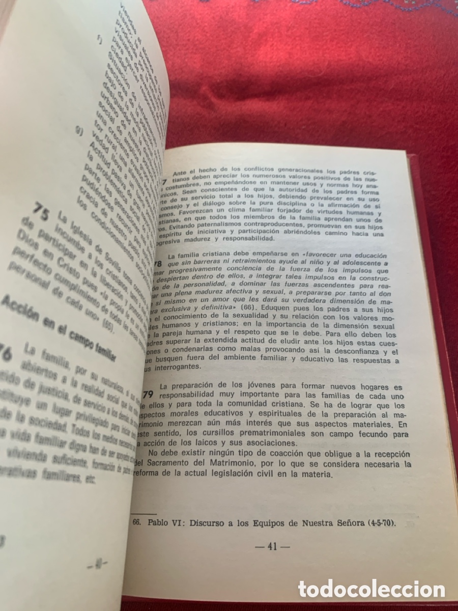 Libros de segunda mano: S&iacute;nodo Hispalense de 1973. - Foto 10