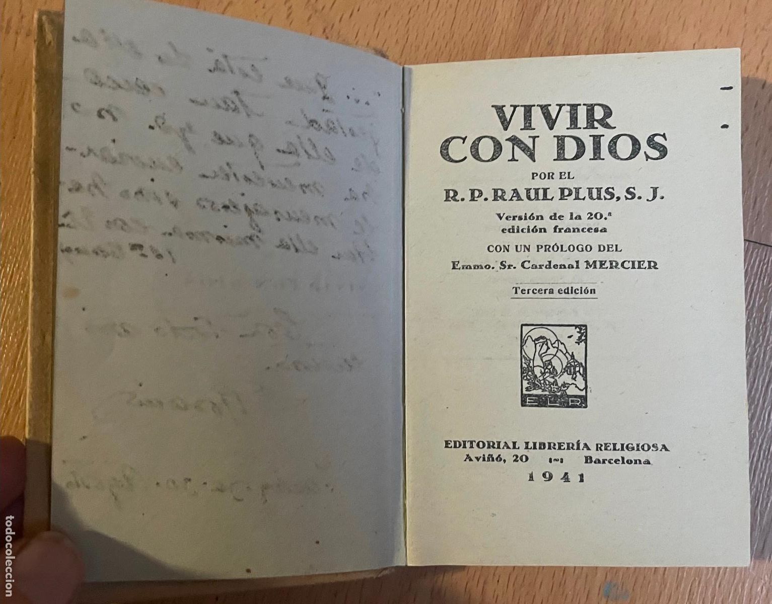 Libros de segunda mano: VIVIR CON DIOS, Raul Plus, - Foto 3
