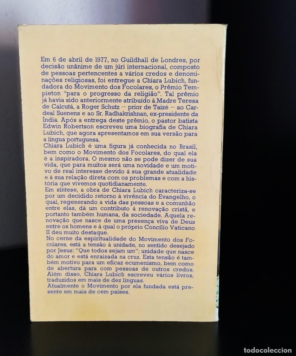 Libros de segunda mano: Chiara de Edwin Robertson - Foto 2