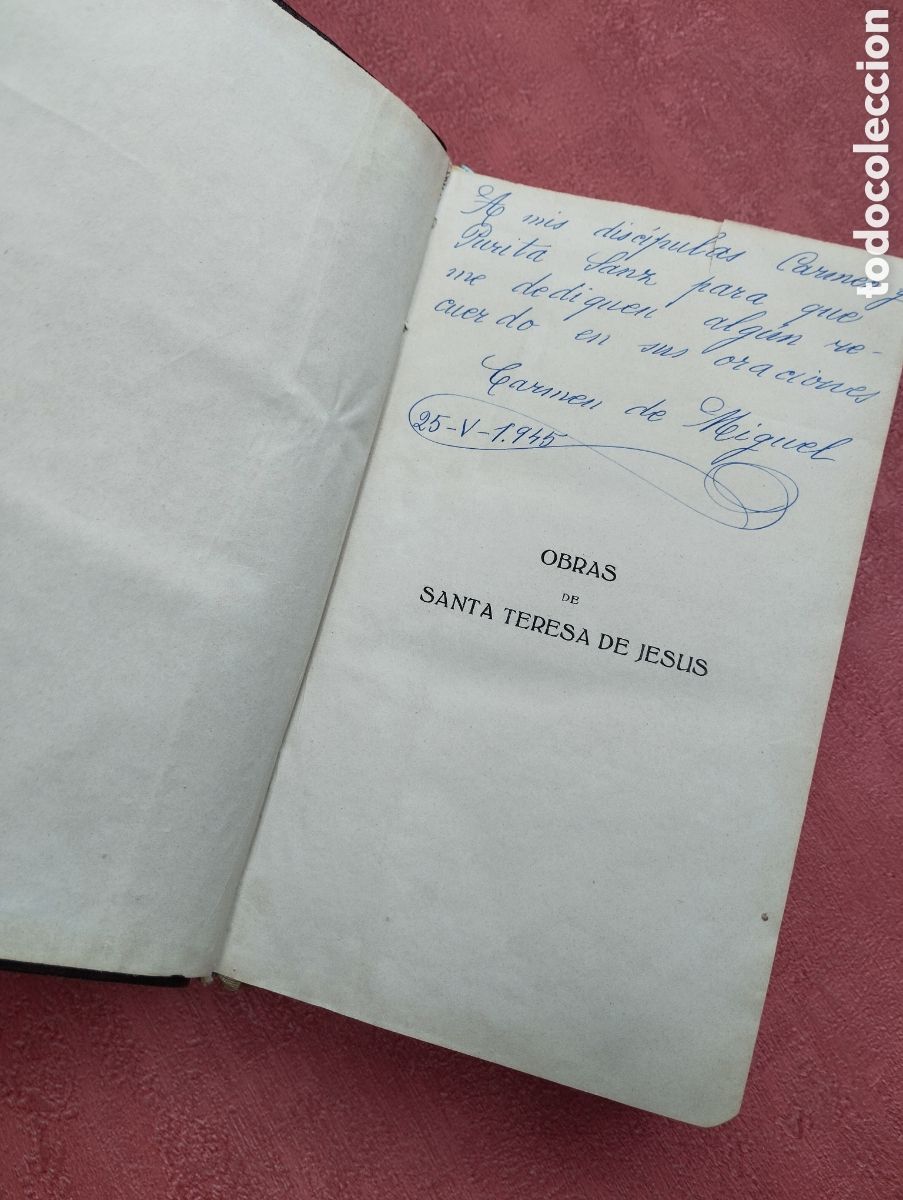 Libros de segunda mano: Obras de Santa Teresa de Jes&uacute;s. - Foto 4