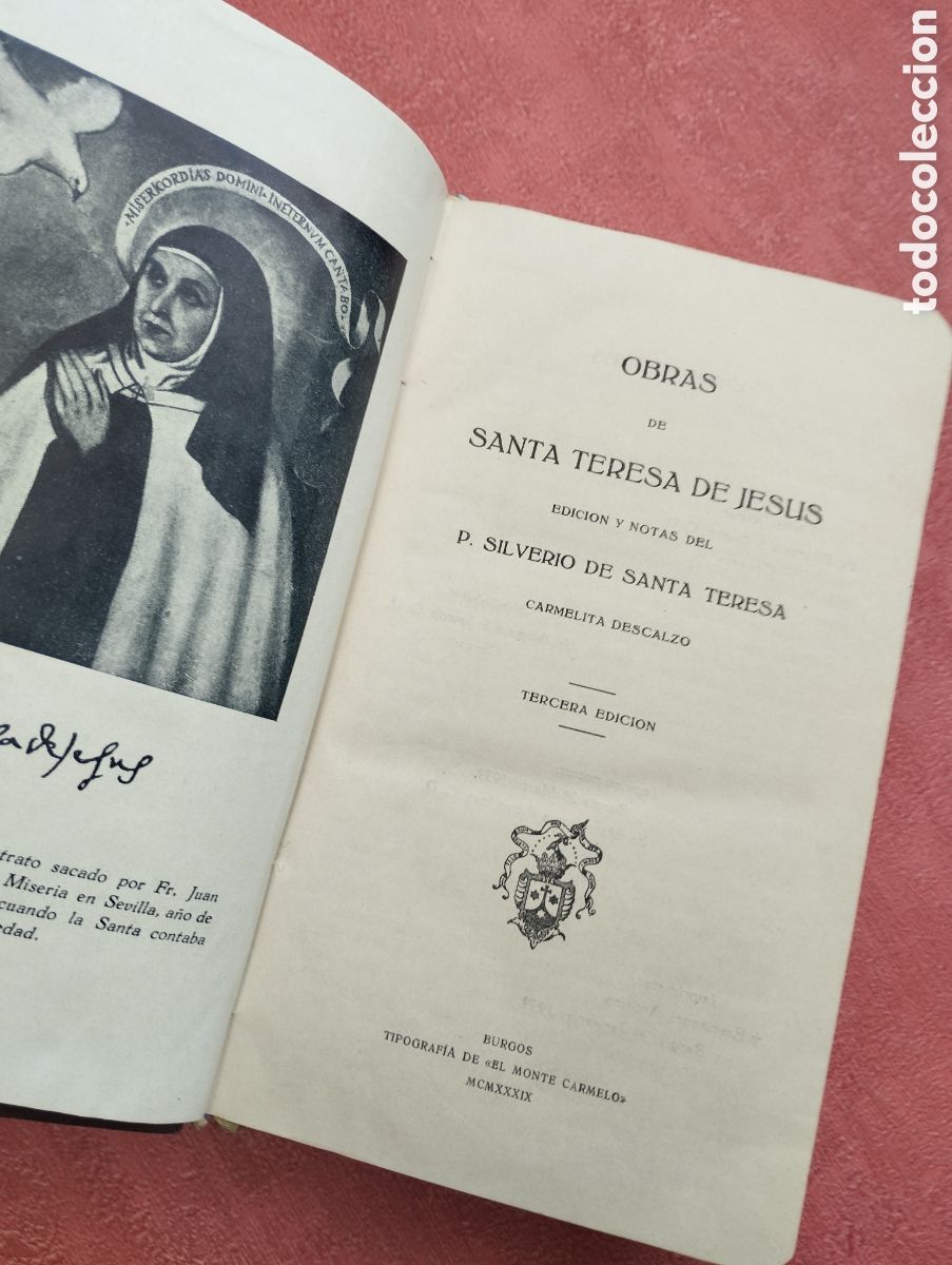 Libros de segunda mano: Obras de Santa Teresa de Jes&uacute;s. - Foto 5