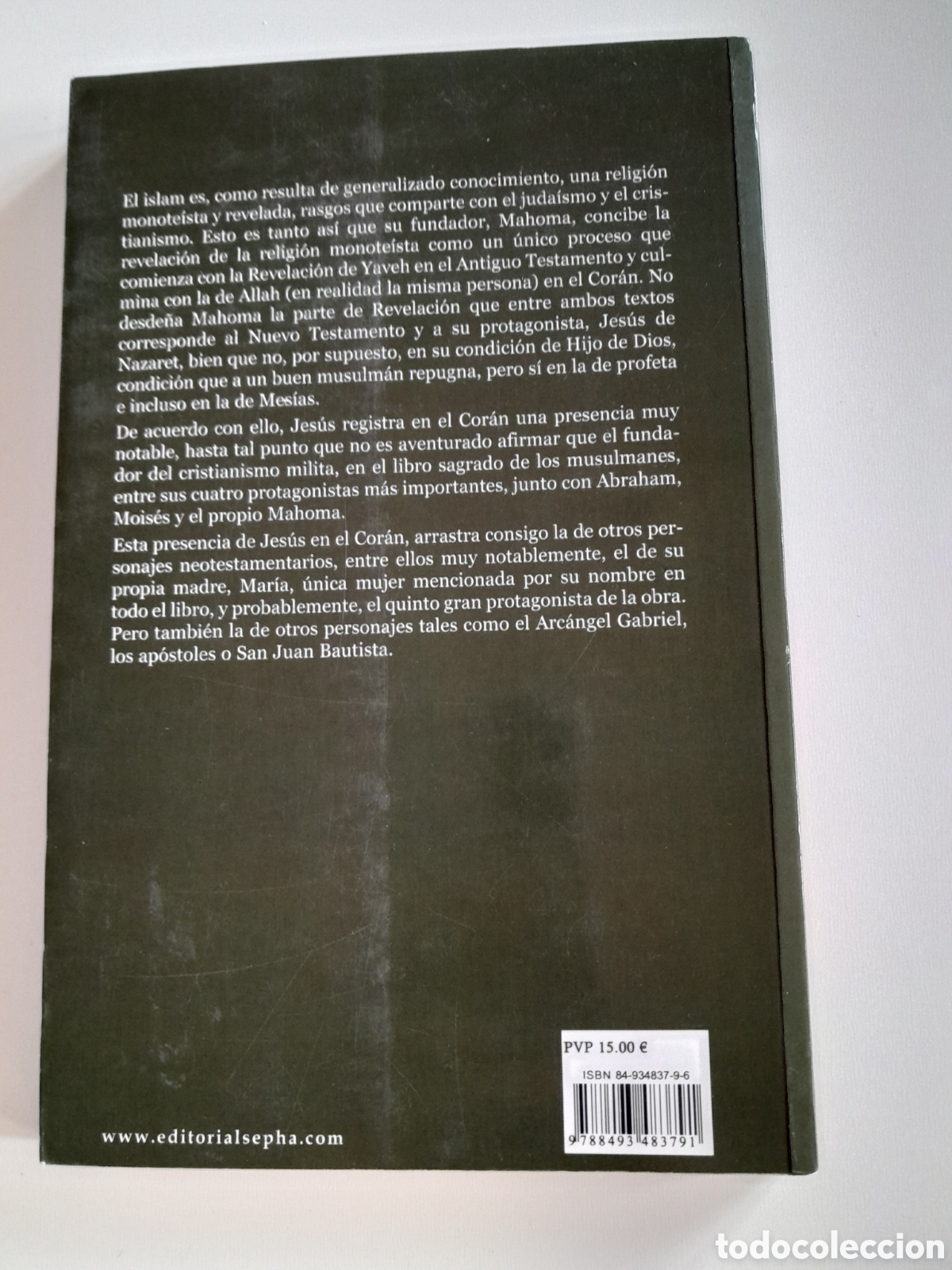 Libros de segunda mano: JESUS EN EL CORAN. LUIS ANTEQUERA. SEPHA - Foto 2