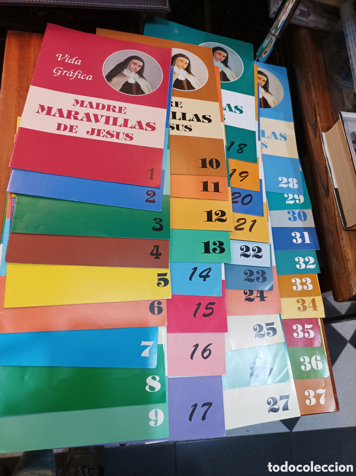 Second hand books: VIDA GR&Aacute;FICA MADRE MARAVILLAS DE JES&Uacute;S.37 N&Uacute;MEROS EDICI&Oacute;N 1991