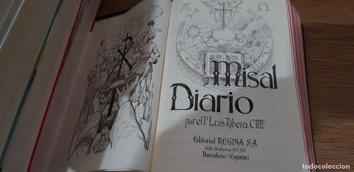 Libros de segunda mano: MISAL DIARIO - P. Luis Ribera - Foto 3