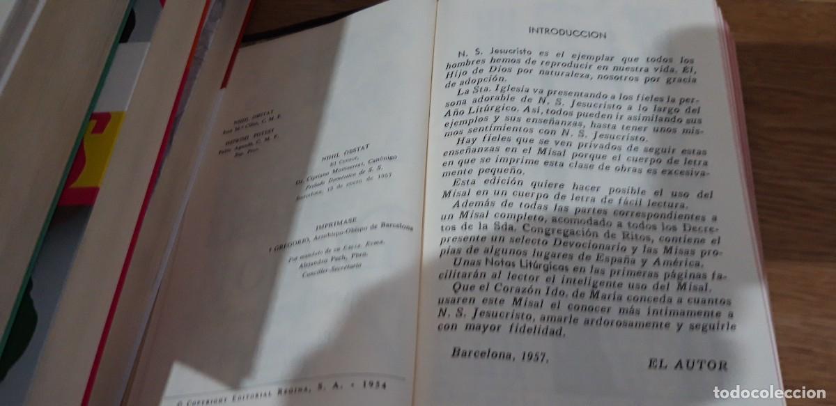 Libros de segunda mano: MISAL DIARIO - P. Luis Ribera - Foto 4