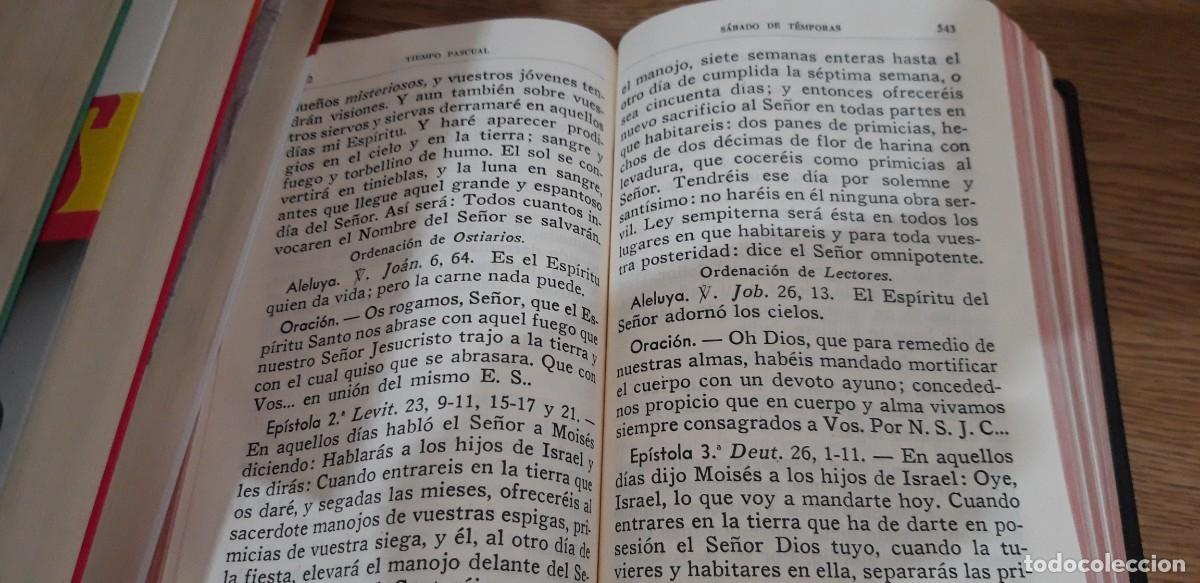 Libros de segunda mano: MISAL DIARIO - P. Luis Ribera - Foto 6