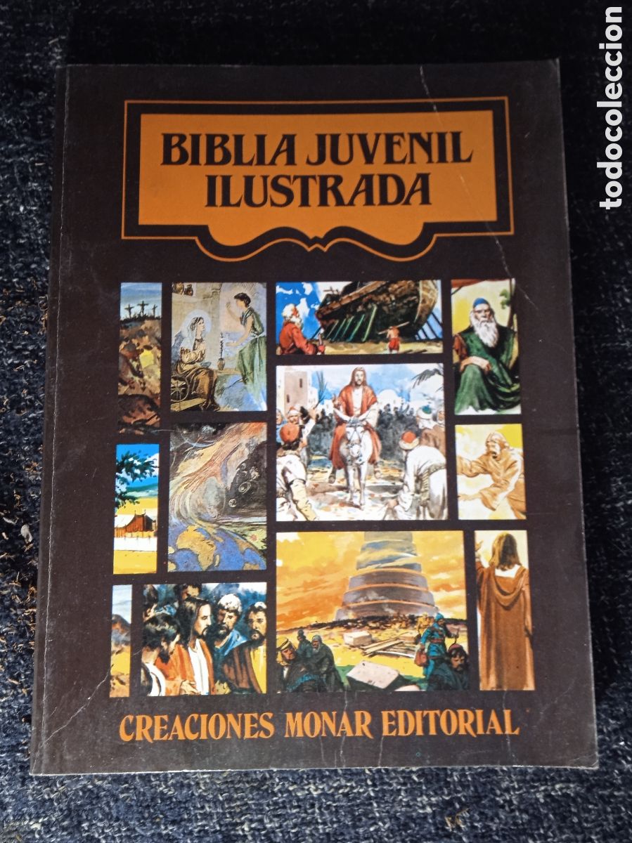 Libros de segunda mano: BIBLIA JUVENIL ILUSTRADA. -ED. CREACIONES MONAR EDITORIAL
