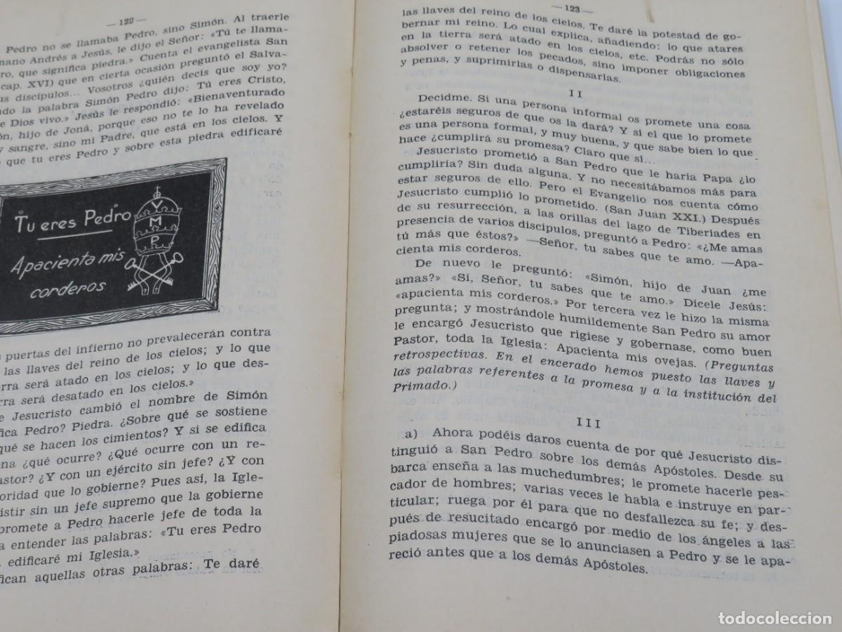 Libros de segunda mano: CATECISMO EXPLICADO CON GRAFICOS Y EJEMPLOS - DANIEL LLORENTE. 4 EDICI&Oacute;N - Foto 3