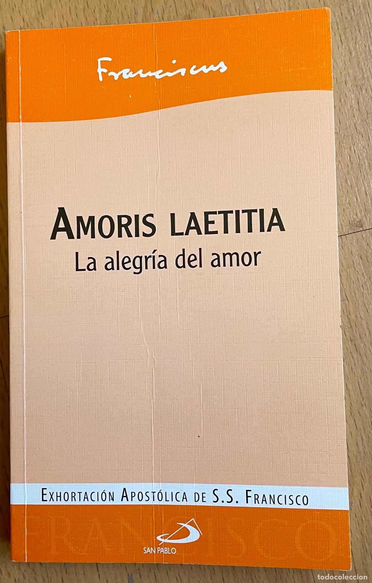 Libros de segunda mano: AMORIS LAETITIA, LA ALEGRIA DEL AMOR, - Foto 1