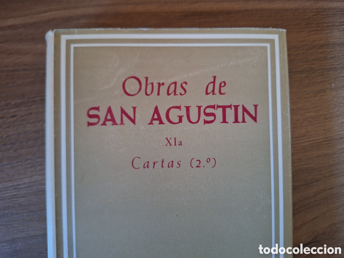Libros de segunda mano: Obras de SAN AGUSTIN - Tomo XIa