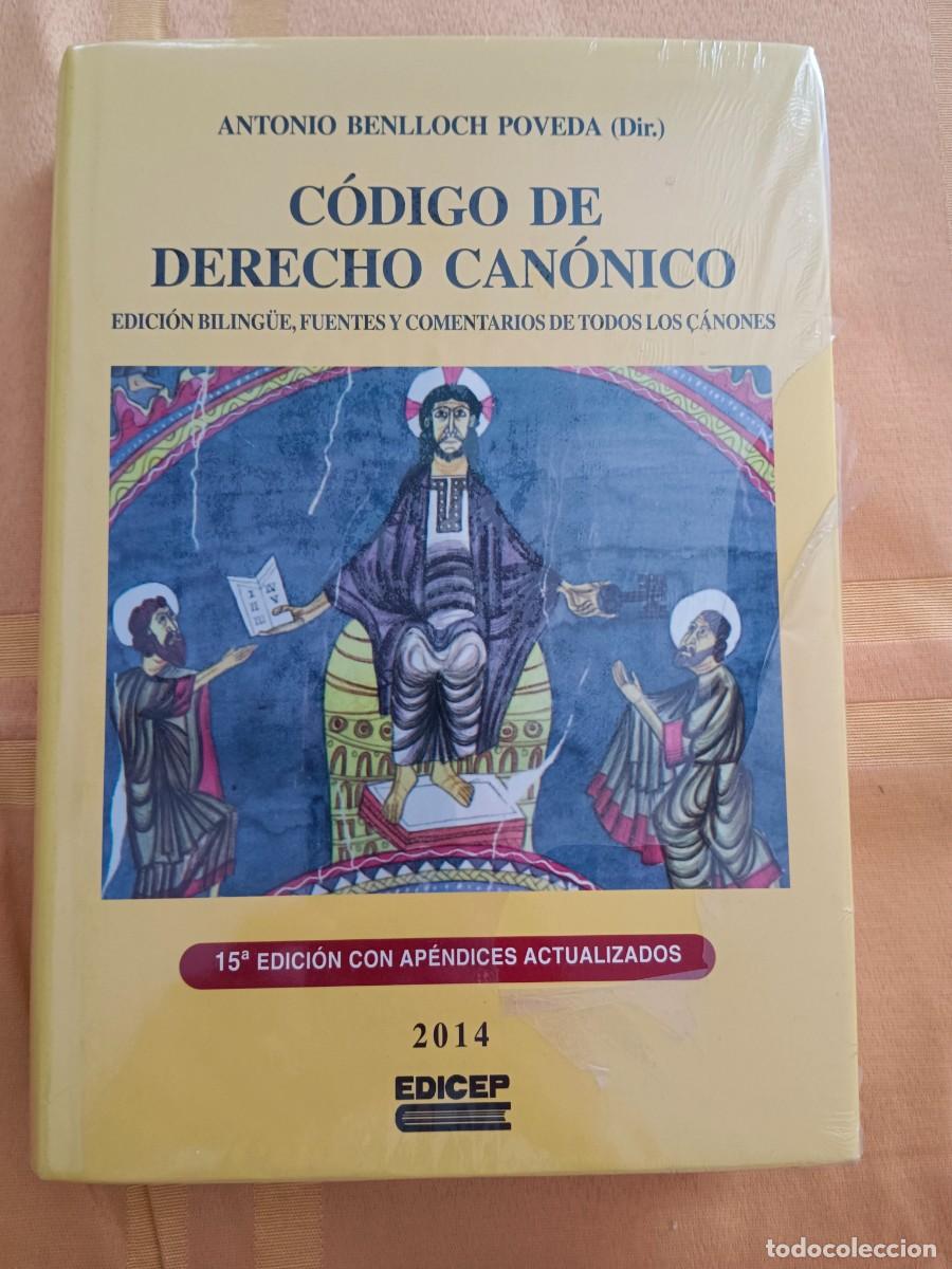 Libros de segunda mano: CODIGO DE DERECHO CANONICO - Antonio Benlloch Poveda - Foto 1