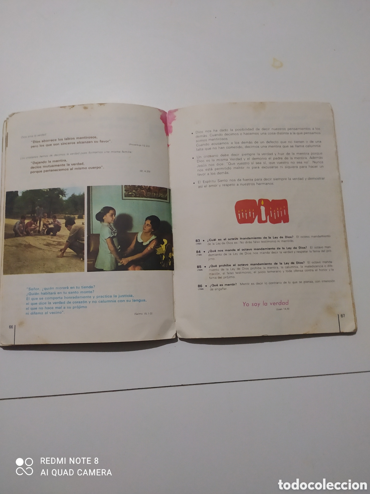 Libros de segunda mano: Antiguo Catecismo escolar 5 - Foto 3