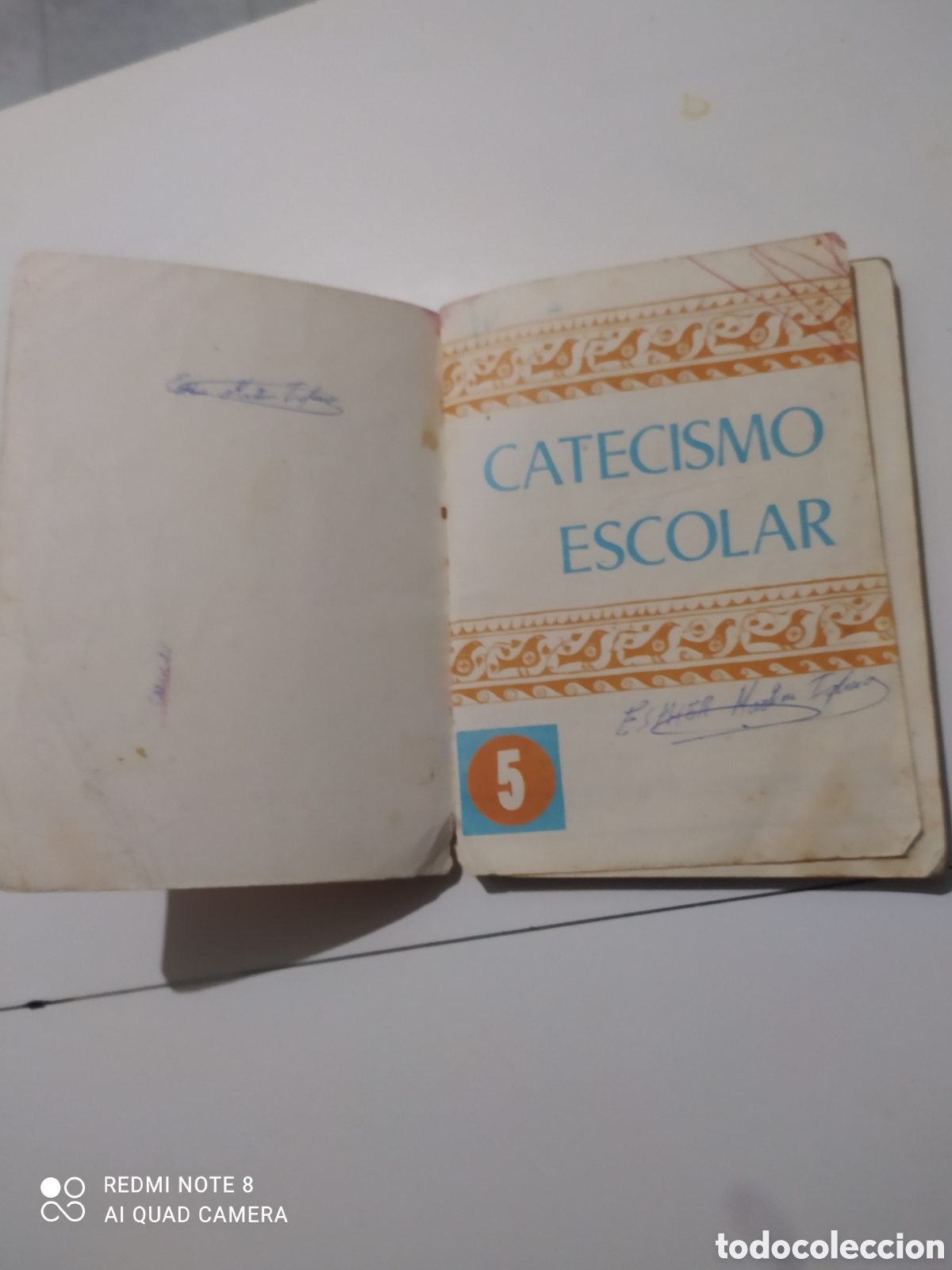 Libros de segunda mano: Antiguo Catecismo escolar 5 - Foto 5