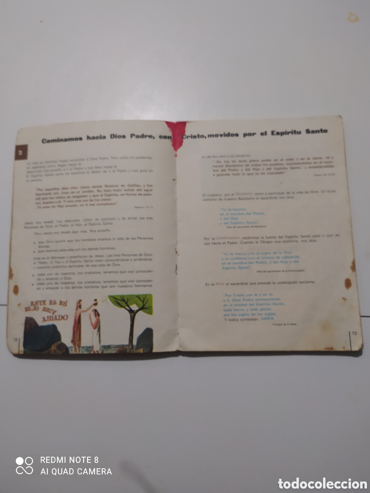Libros de segunda mano: Antiguo Catecismo escolar 5 - Foto 6