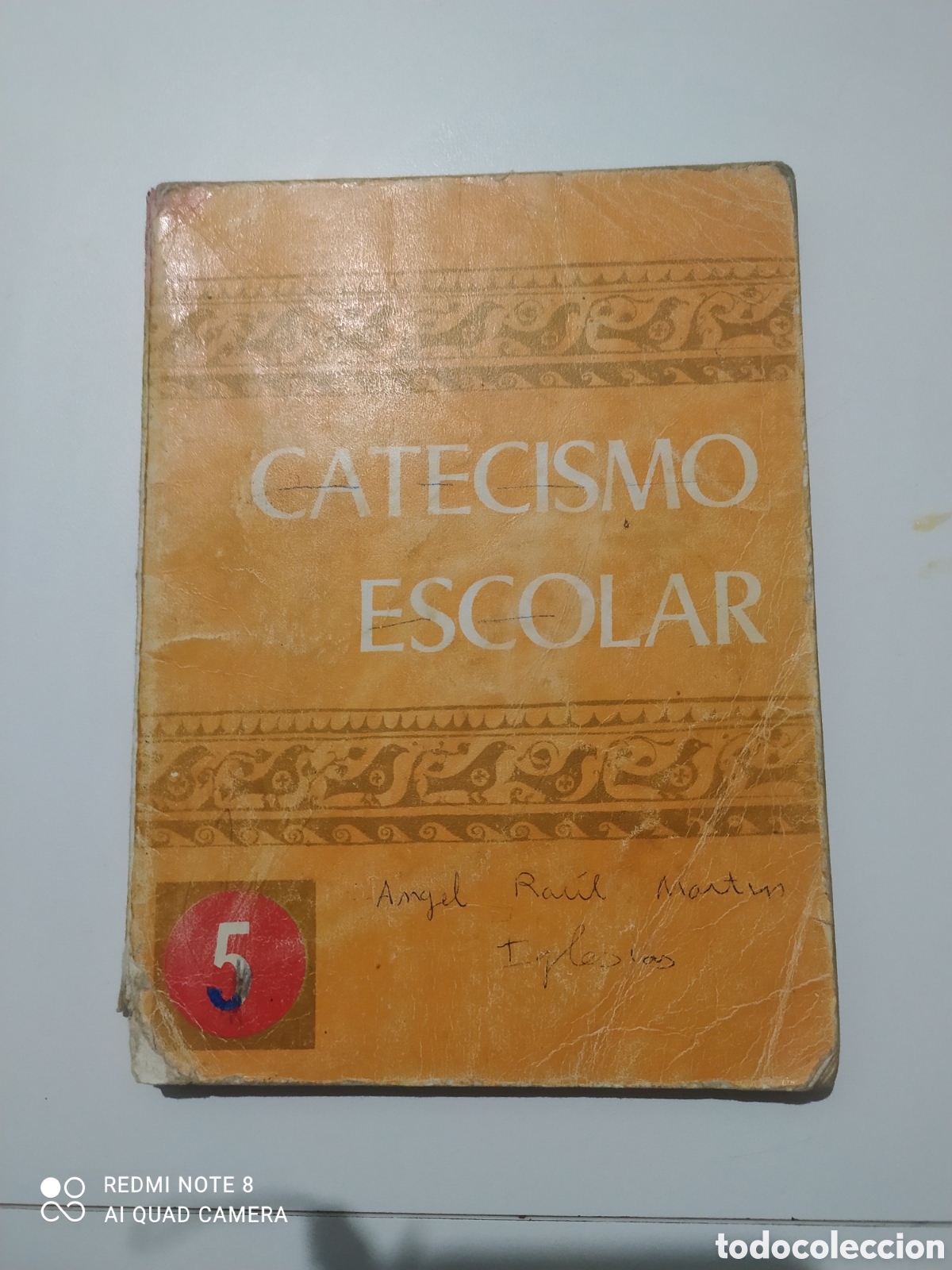 Libros de segunda mano: Antiguo Catecismo escolar 5 - Foto 1