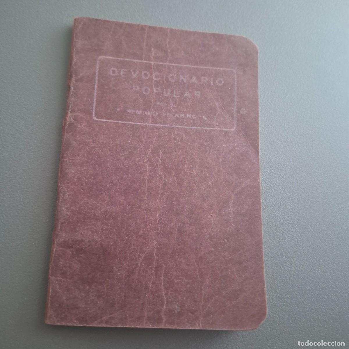 Libros de segunda mano: Devocionario popular - Emilio Vilari&ntilde;o - Foto 1