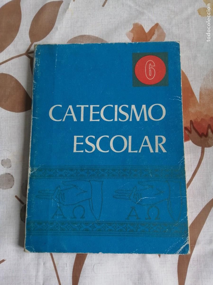 Libros de segunda mano: Antiguo Catecismo escolar 6. - Foto 1