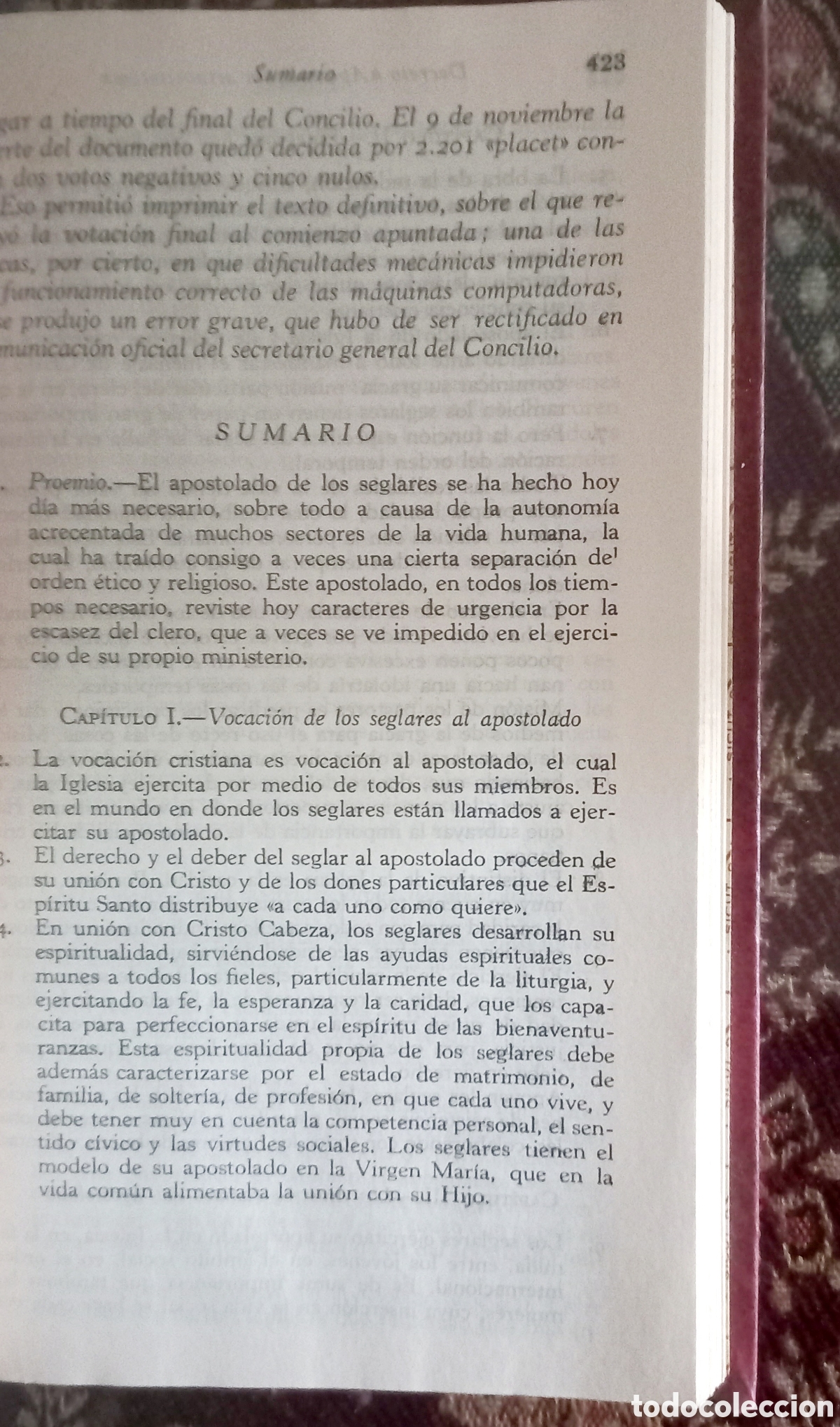 Libros de segunda mano: CONCILIO VATICANO II DOCUMENTOS - Foto 3