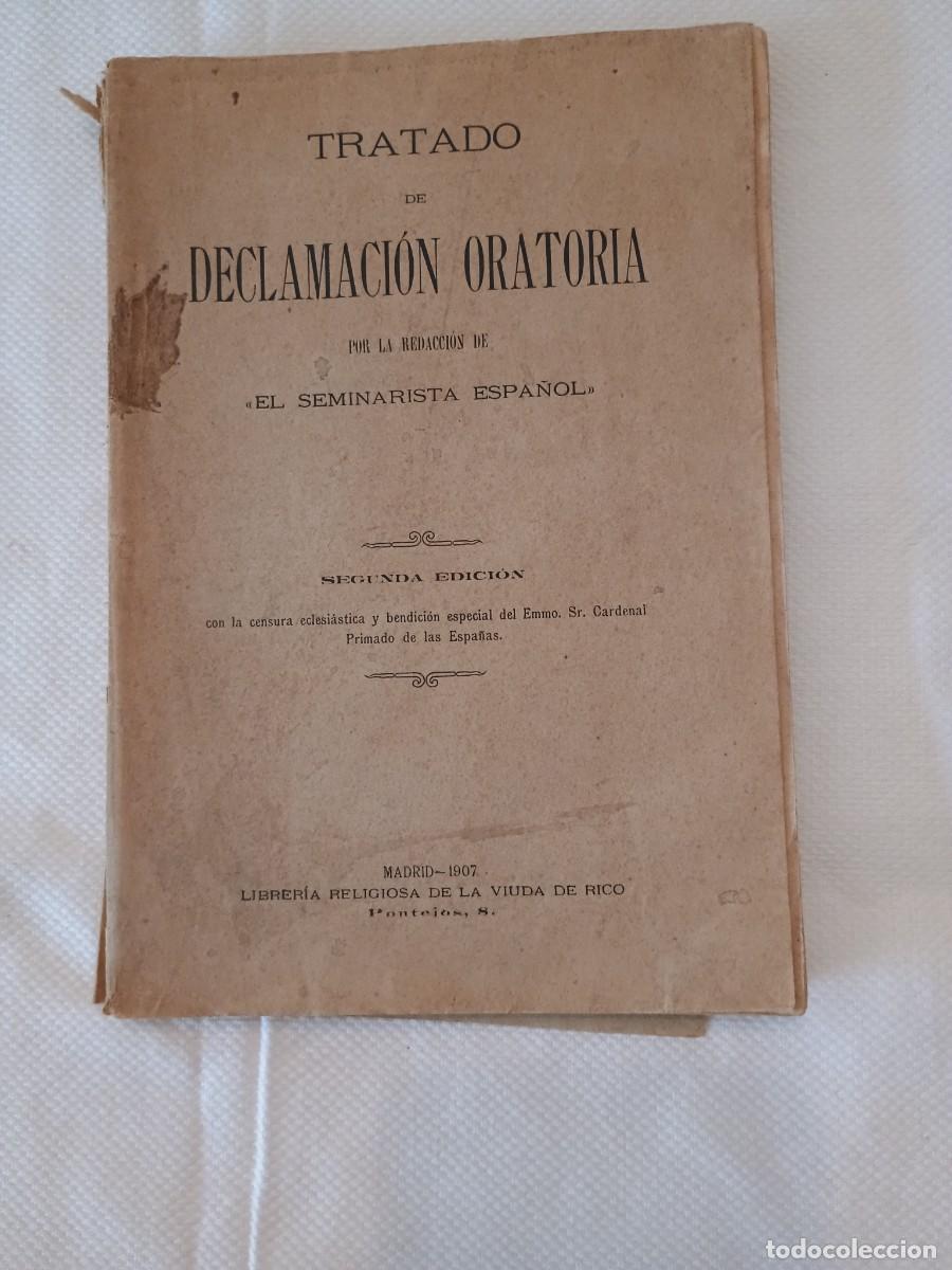 Libros de segunda mano: Tratado de declamacion oratoria - Foto 1