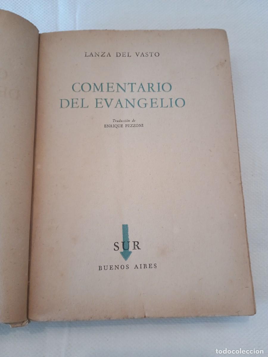 Libros de segunda mano: Comentario del evangelio - Foto 2