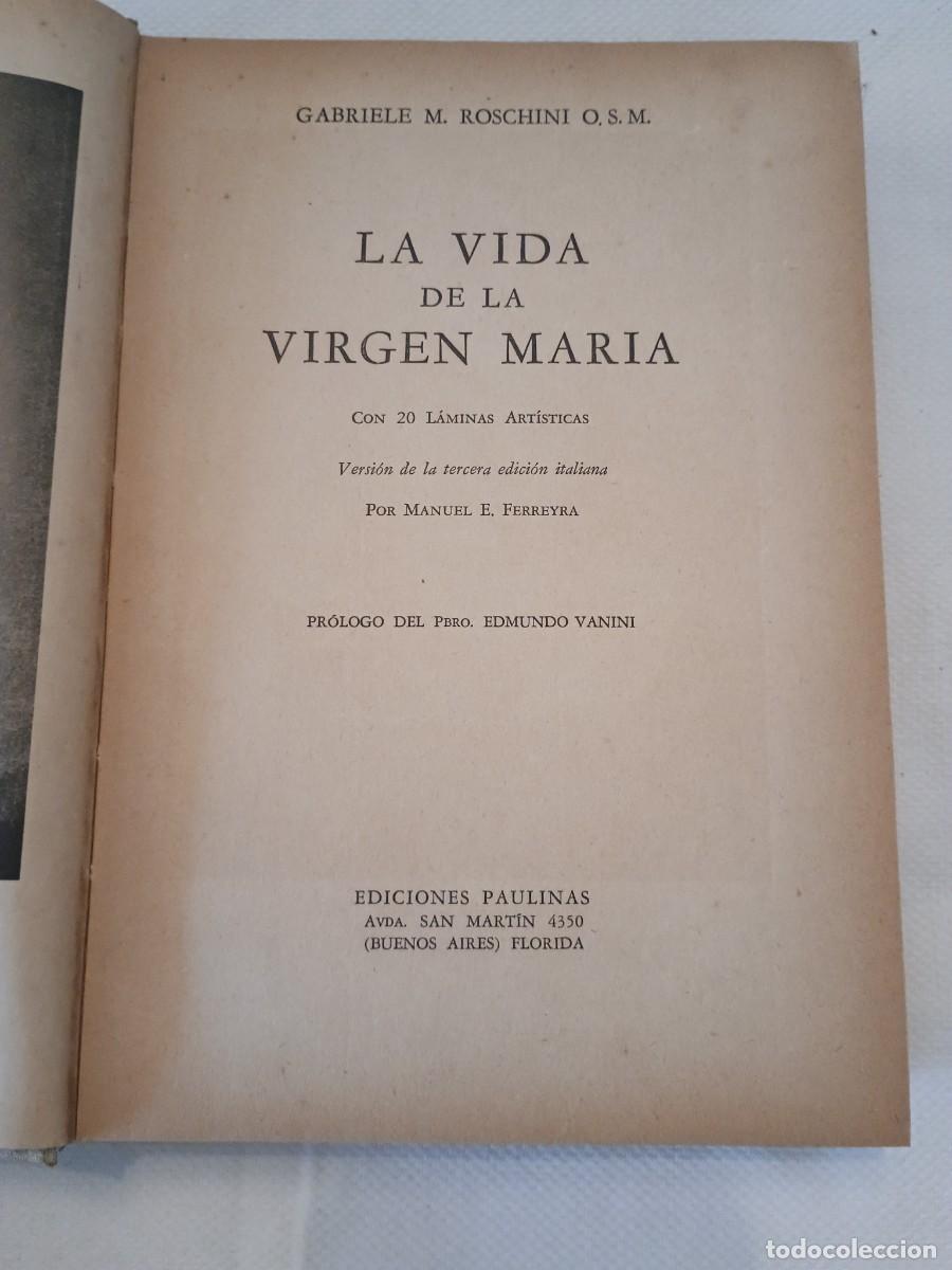 Libros de segunda mano: La vida de la virgen maria - Foto 2