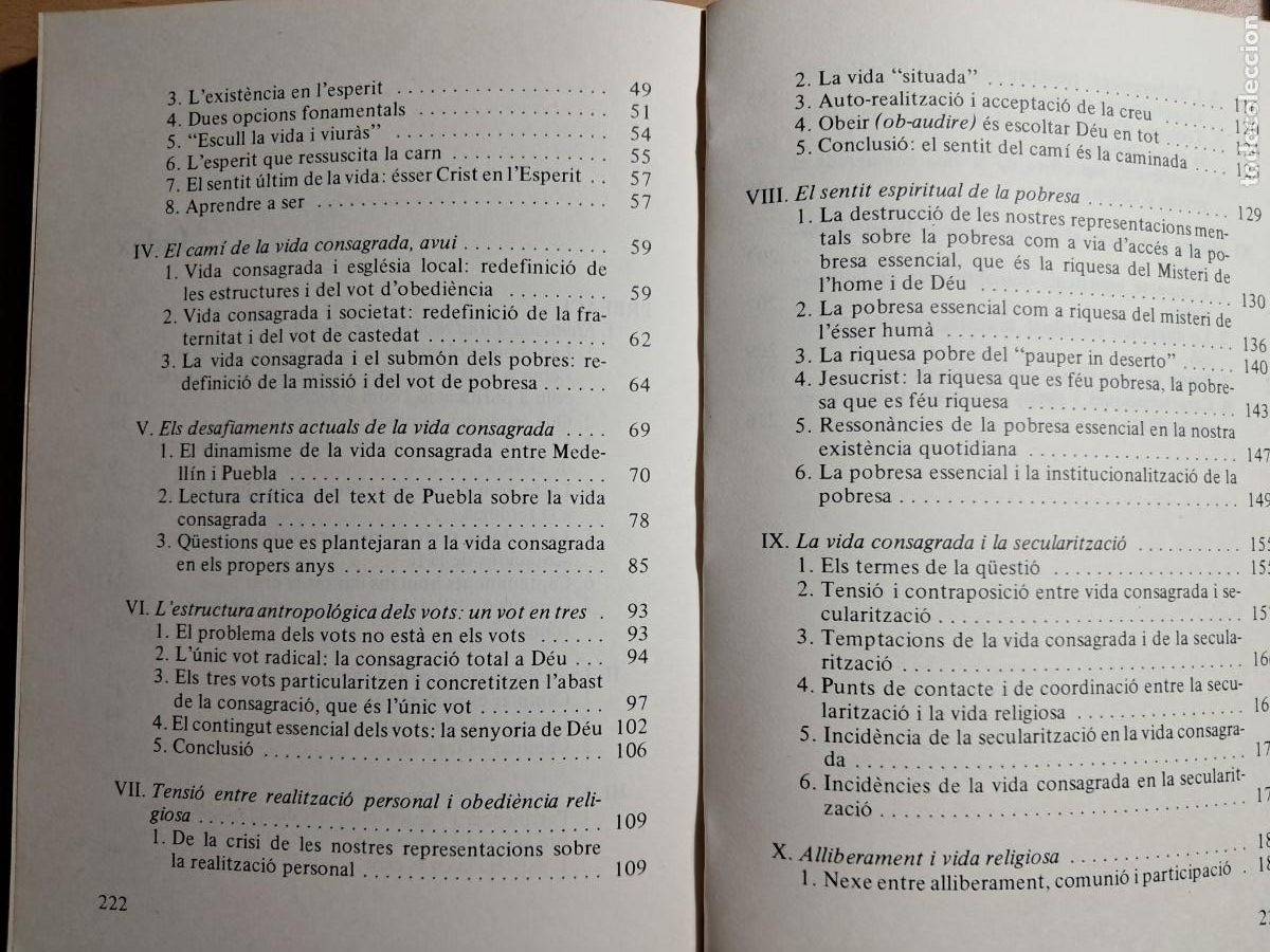 Libros de segunda mano: LLIBRE: La vida segons lEsperit, Leonardo Boff - Foto 5