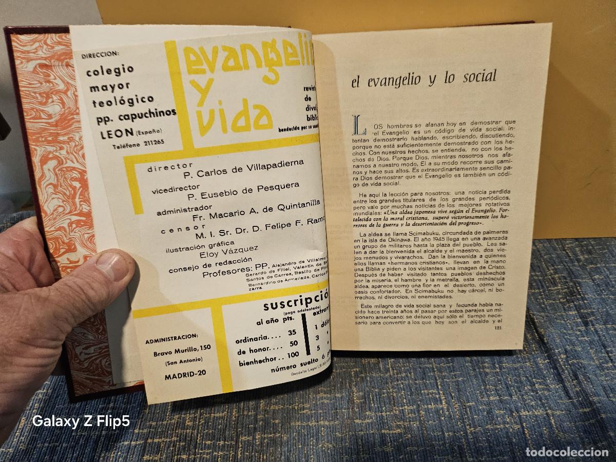 Libros de segunda mano: revitsa escuardenada religiosas - Foto 3