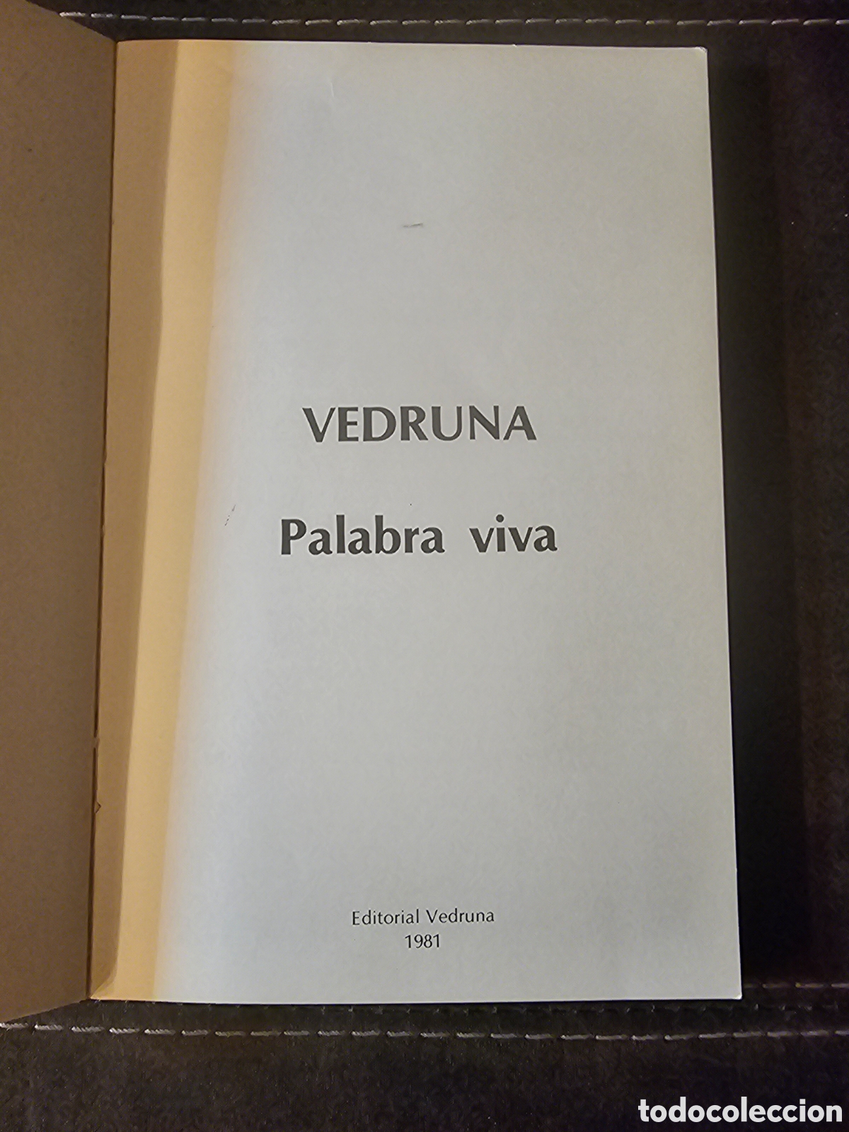 Libros de segunda mano: VEDRUNA - PALABRA VIVA - - Foto 2