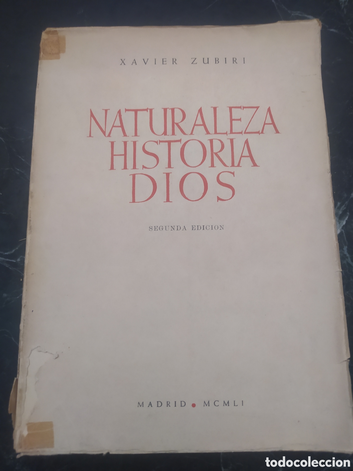 Libros de segunda mano: Naturaleza, Historia, Dios. - Foto 1