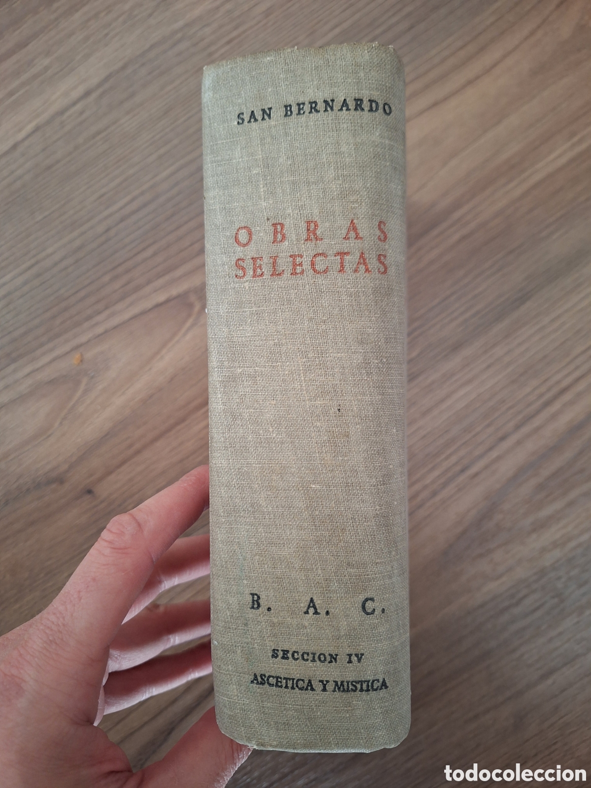 Libros de segunda mano: SAN BERNARDO, Obras selectas (1a edicion) - Foto 2