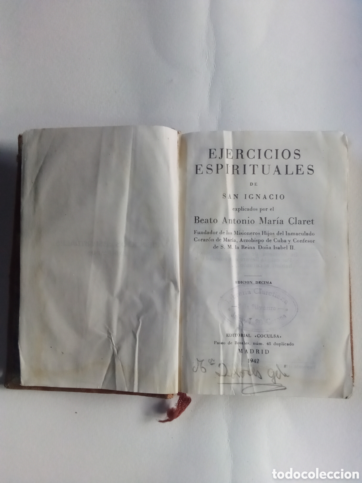 Libros de segunda mano: EJERCICIOS ESPIRITUALES DE SAN IGNACIO - LIBRO - Foto 2