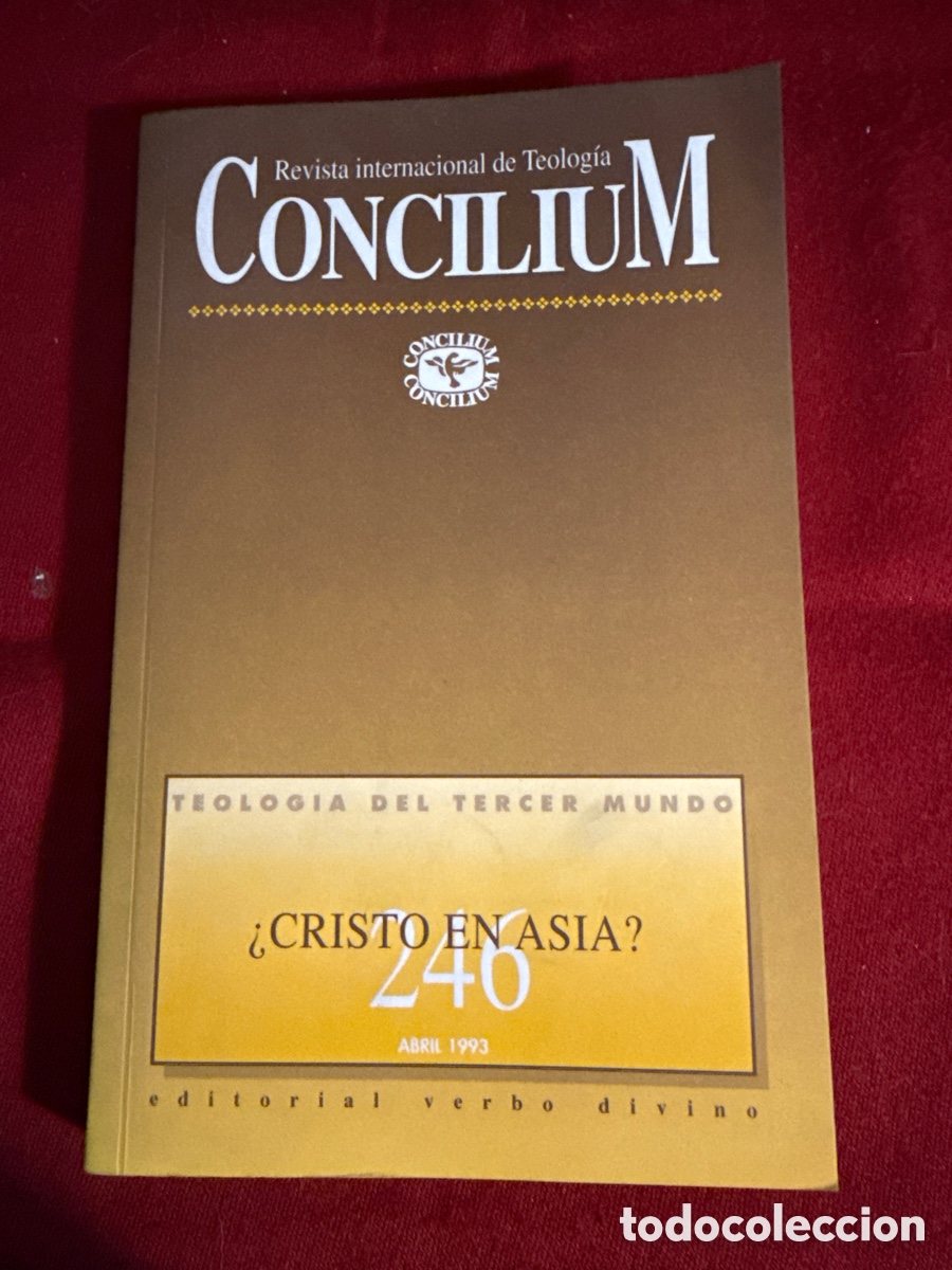 Livros em segunda m&atilde;o: &iquest;Cristo en Asia? Revista Concilium. N&ordm; 246, abril de 1993.