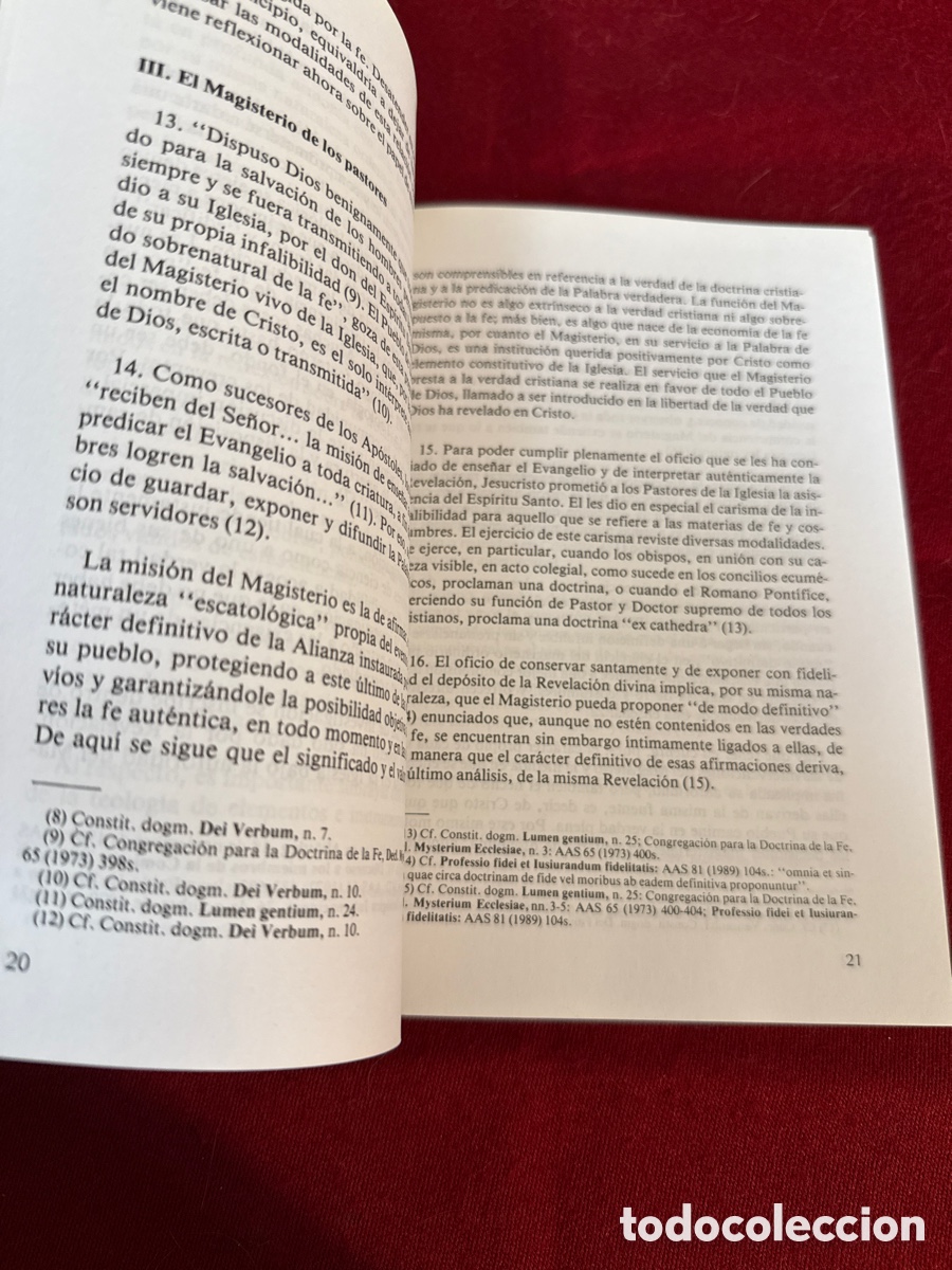 Libros de segunda mano: El te&oacute;logo en la vida y misi&oacute;n de la Iglesia. - Foto 7