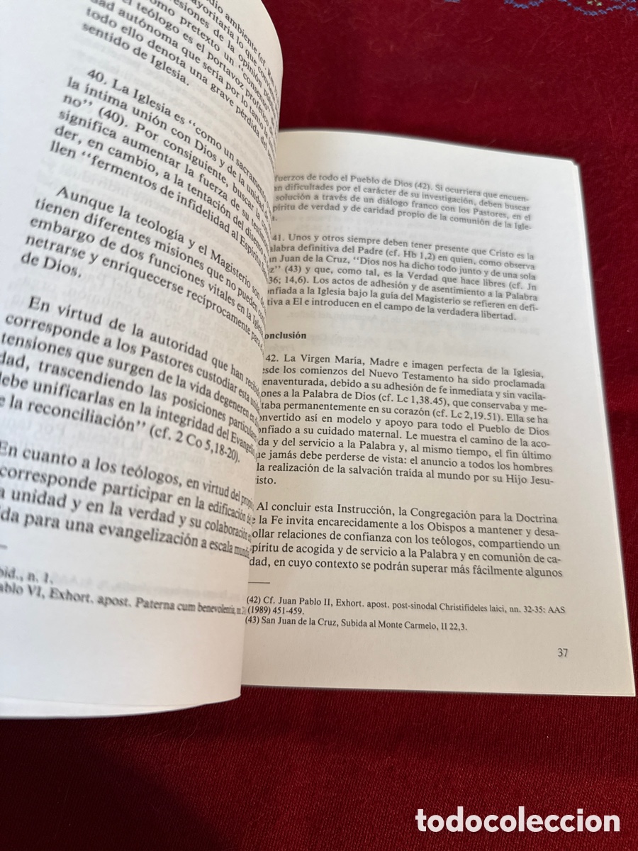 Libros de segunda mano: El te&oacute;logo en la vida y misi&oacute;n de la Iglesia. - Foto 9