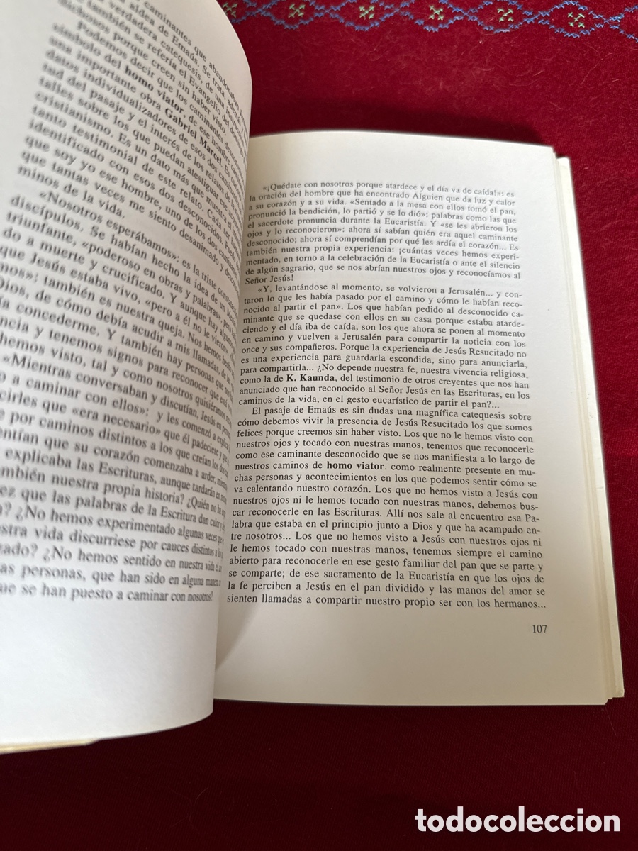 Libros de segunda mano: Palabras en el coraz&oacute;n. Comentarios a los textos lit&uacute;rgicos del Ciclo A. Javier Gafo. - Foto 9