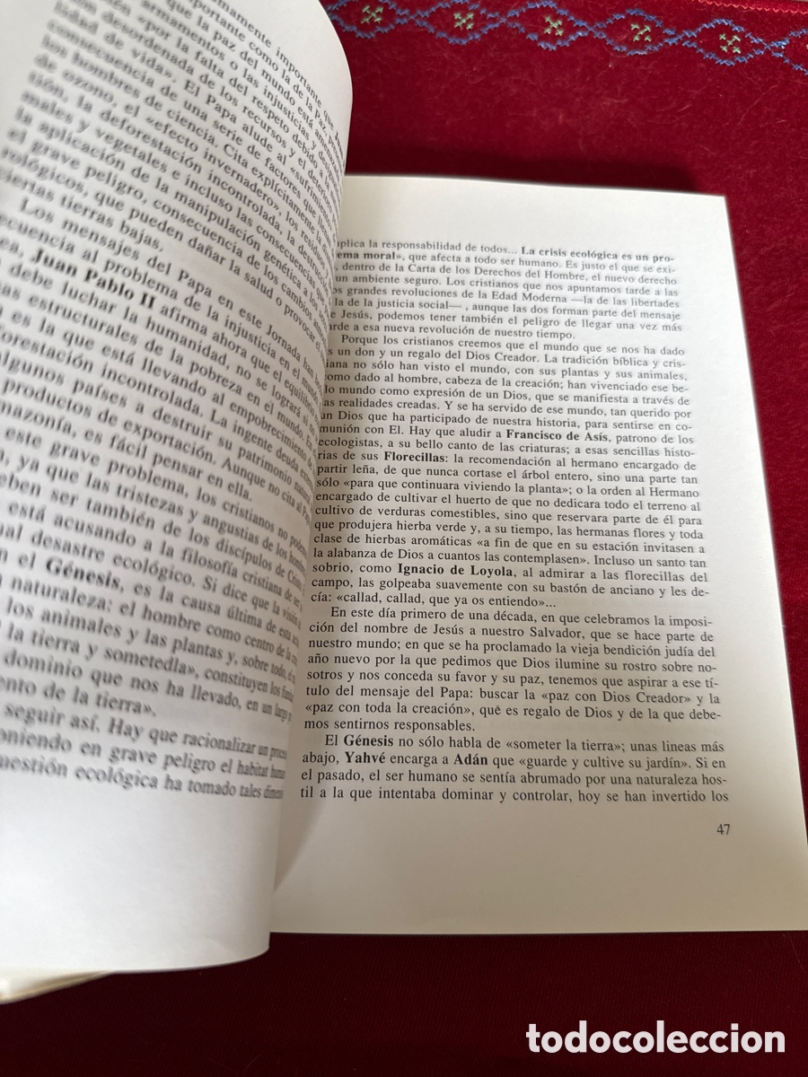 Libros de segunda mano: Palabras en el coraz&oacute;n. Comentarios a los textos lit&uacute;rgicos del Ciclo A. Javier Gafo. - Foto 11