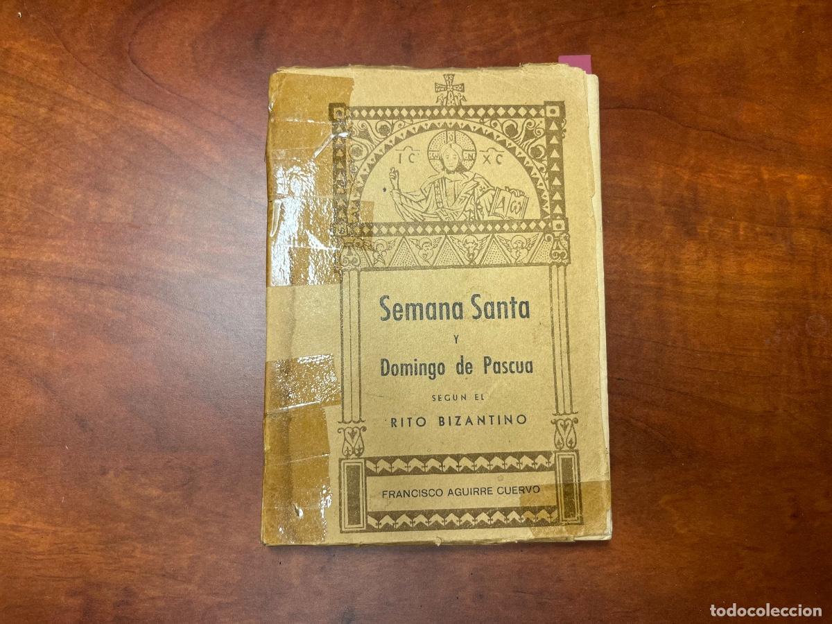 Libros de segunda mano: Lote oraci&oacute;n. Semana Santa Rito Bizantino + Imitaci&oacute;n de Cristo