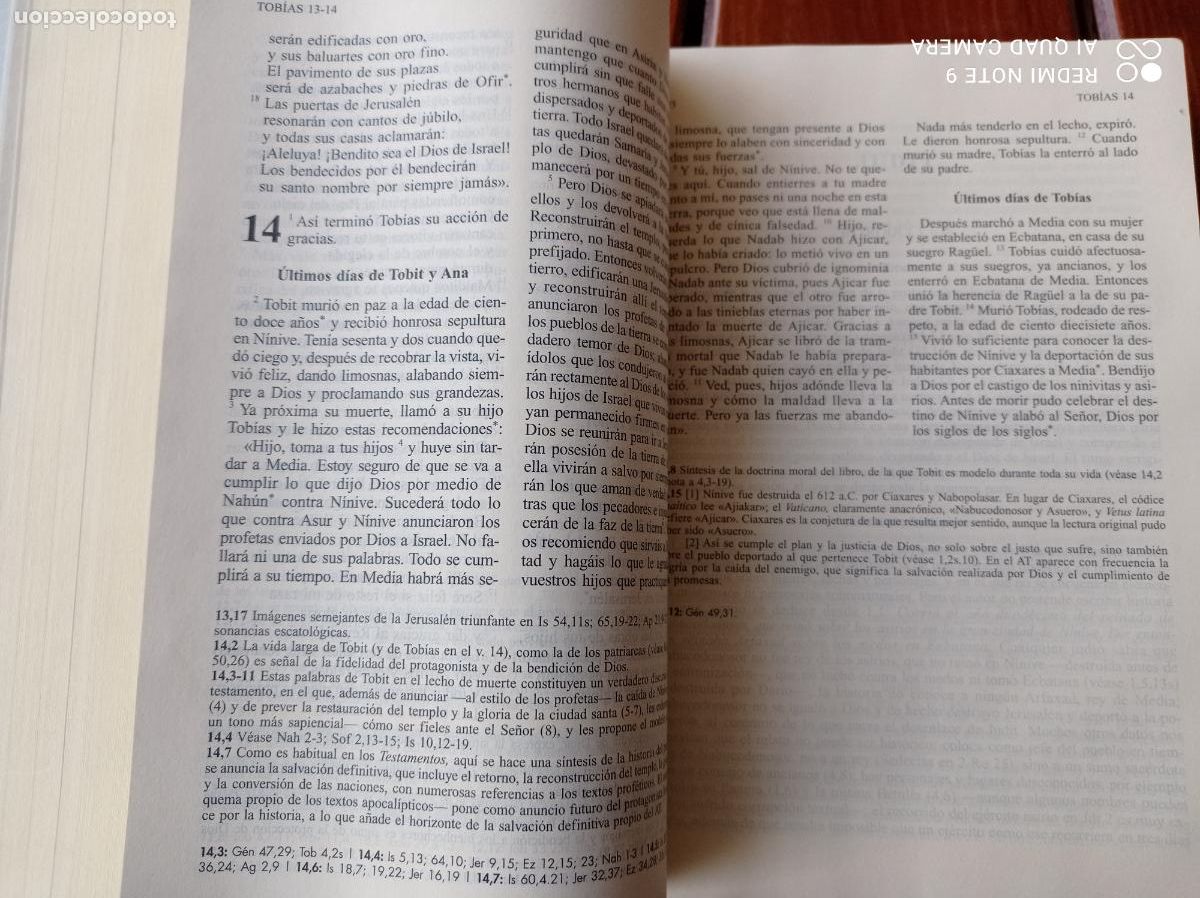Libros de segunda mano: SAGRADA BIBLIA. BAC, 2010. 2129 PP - Foto 4