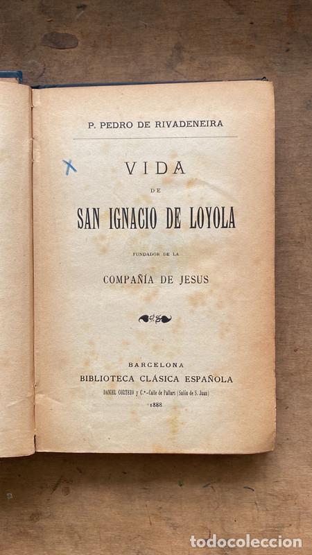 Second hand books: fundador de la compa&ntilde;&iacute;a de Jesus, Vida de San Ignacion de Loyola - De Rivadeneira Pedro