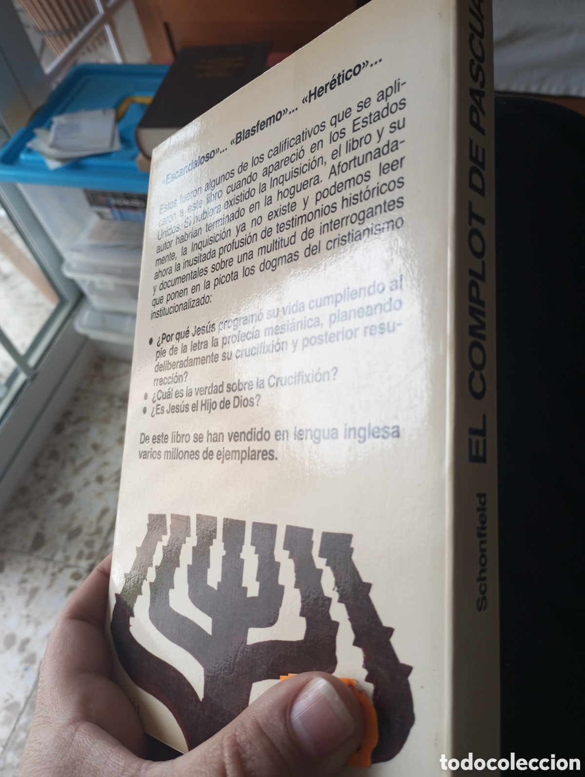 Libros de segunda mano: El complot de Pascua. Mart&iacute;nez Roca - Foto 3