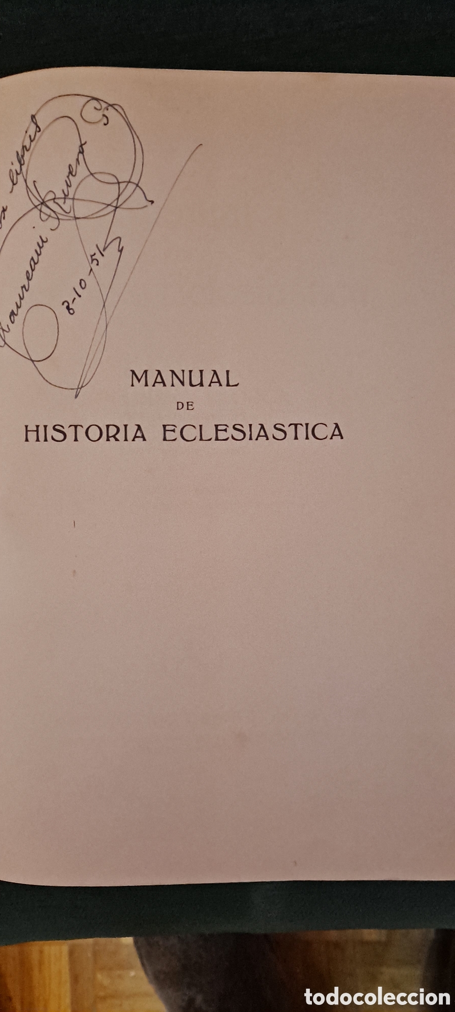 Libros de segunda mano: MANUAL DE HISTORIA ECLESIASTICA, 1951, VER - Foto 2