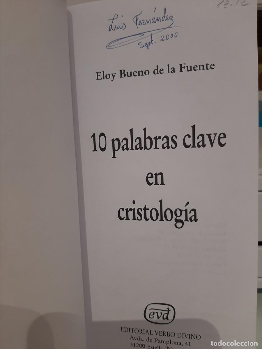 Second hand books: Eloy Bueno de la Fuente. 10 palabras clave en Cristolog&iacute;a