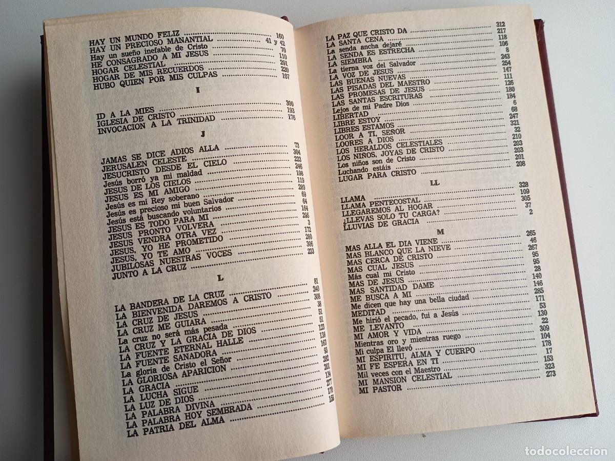 Libros de segunda mano: HIMNOS DE GLORIA Y TRIUNFO - EDITORIAL VIDA - Foto 7