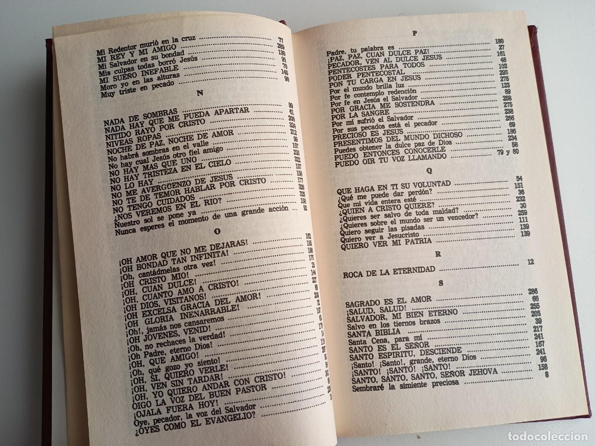 Libros de segunda mano: HIMNOS DE GLORIA Y TRIUNFO - EDITORIAL VIDA - Foto 8